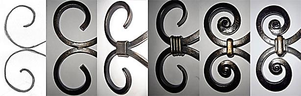 кованые элементы