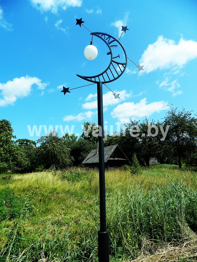 фонарь-луна-ночь кованый глубокое