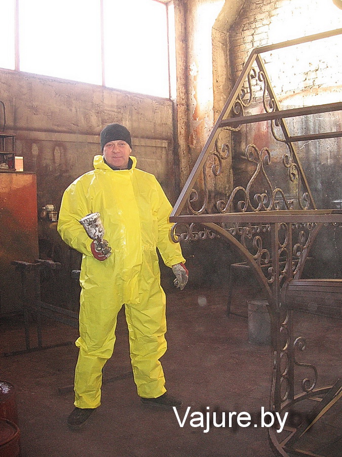 Покраска металлоконструкции Vajure.by