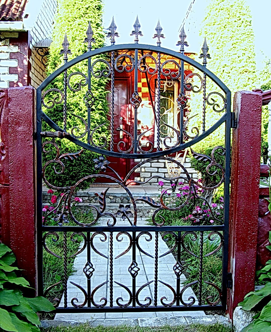 калитка кованая купить Vajure.by