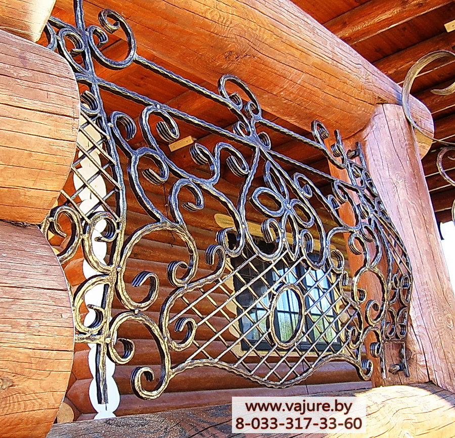 ограждение балконов из металла