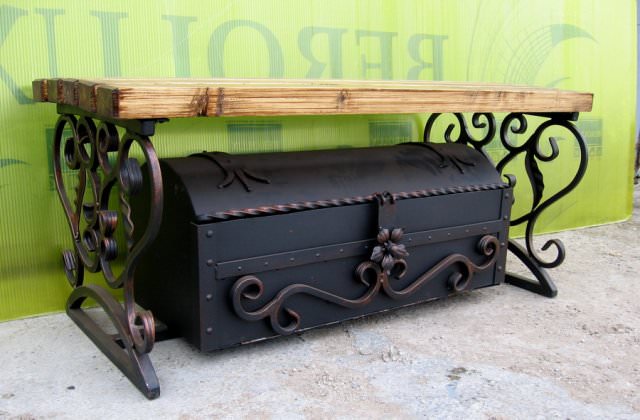 кованые лавки