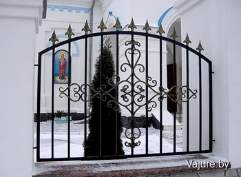 Забор кованый цена лучшая в Кузнице В ажуре